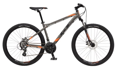 2017 Aggressor Comp, 27.5” wheel, gunmental grey GT Mountain bicycle